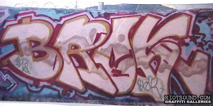 BROK Graffiti Piece