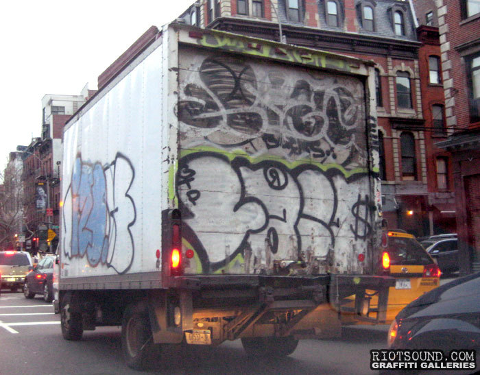 Box Truck In New York City