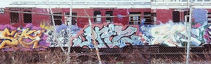 Graffiti_On_Scrapped_Subway_Car