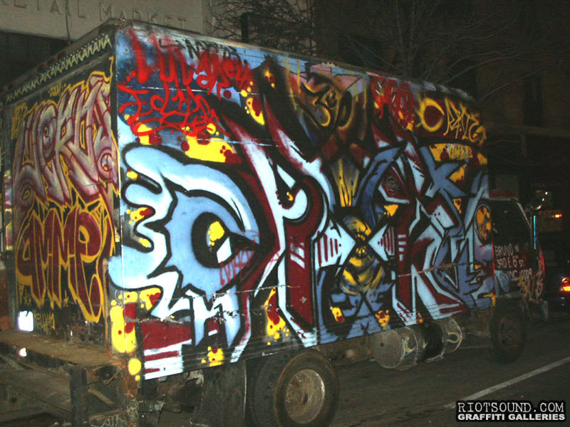 Graffiti Truck 02