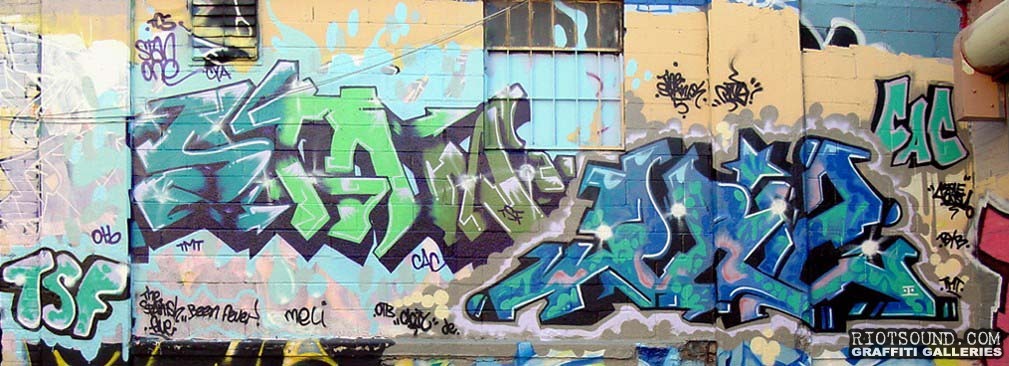 The Spanish 5 Graff Pieces