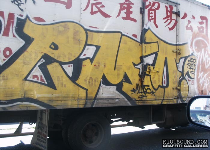 Truck Graffiti Piece