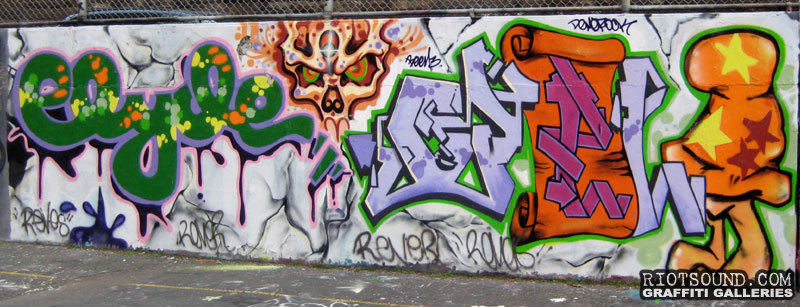 CLYDE graffiti New York