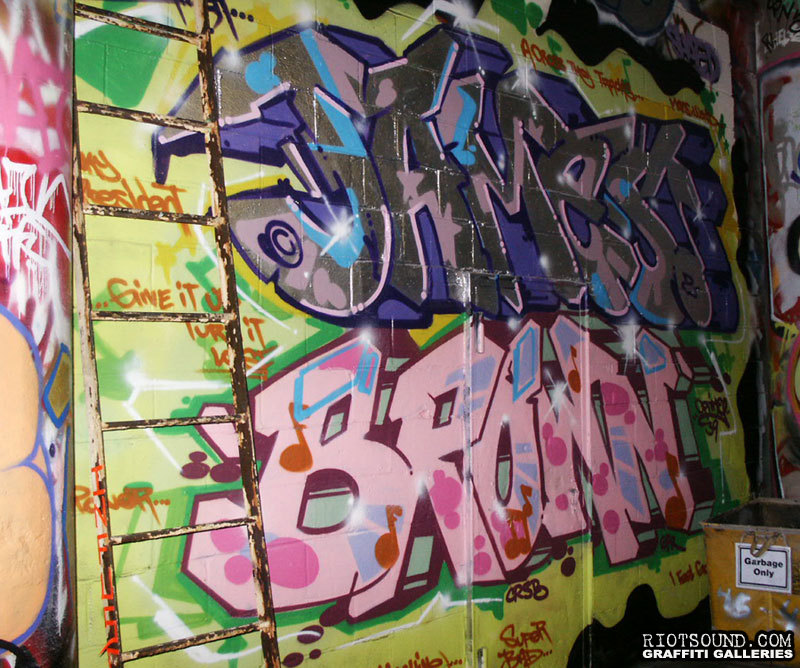49 James Brown Graffiti