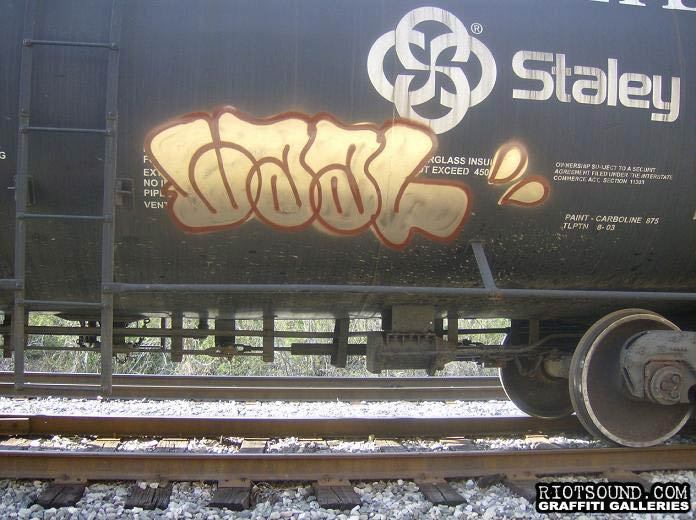 Baal Freight Car Graffiti