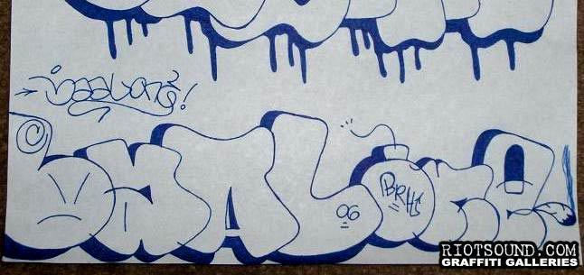 Baal Graffiti Sketch