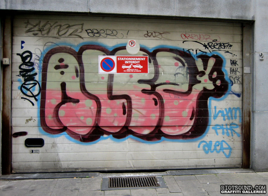 Brussels Belgium Graffiti