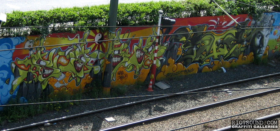 Bruxelles Metro Graffiti