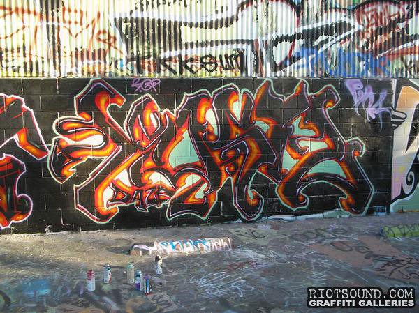 California Wildstyle Graffi