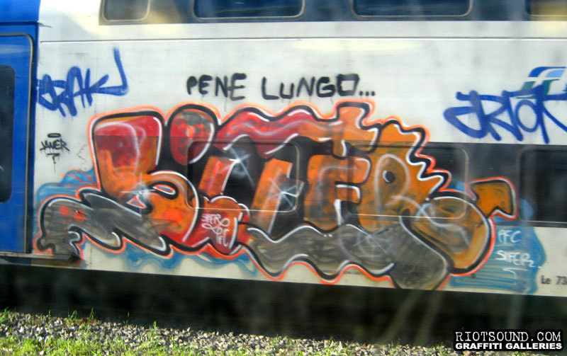 Commuter Train In Italy