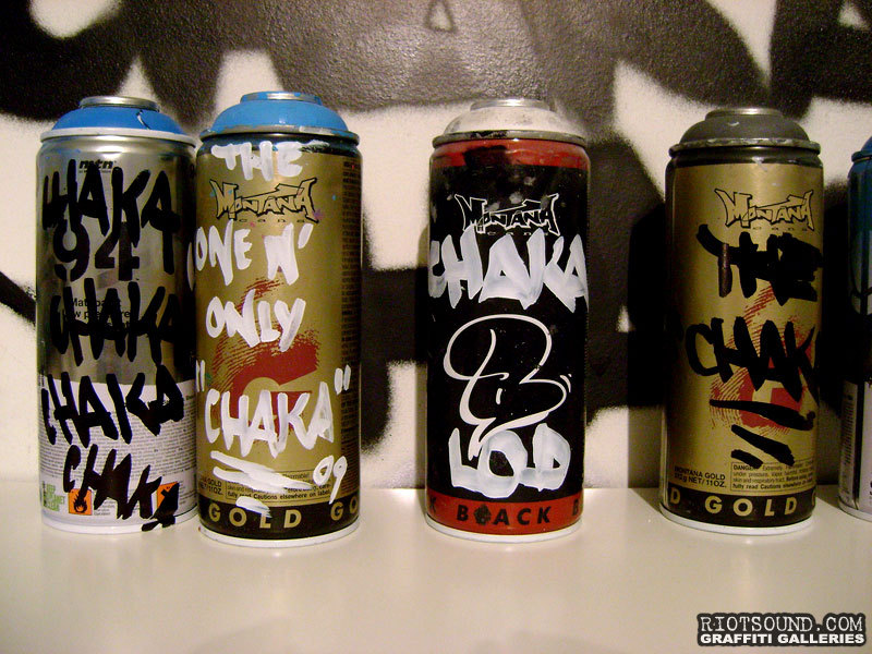 Customized Graffiti Cans
