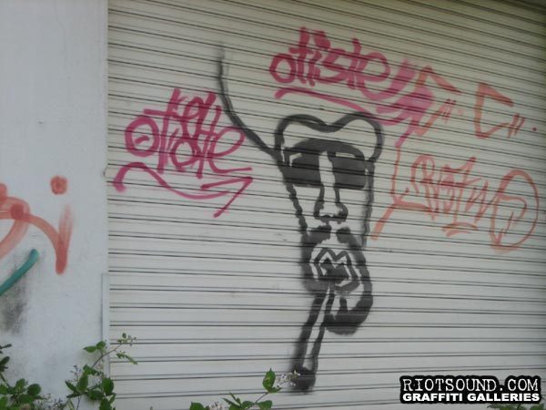 French Graffiti Character