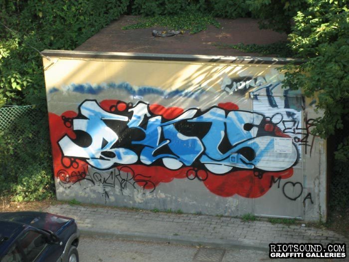 Graff Piece In Italy