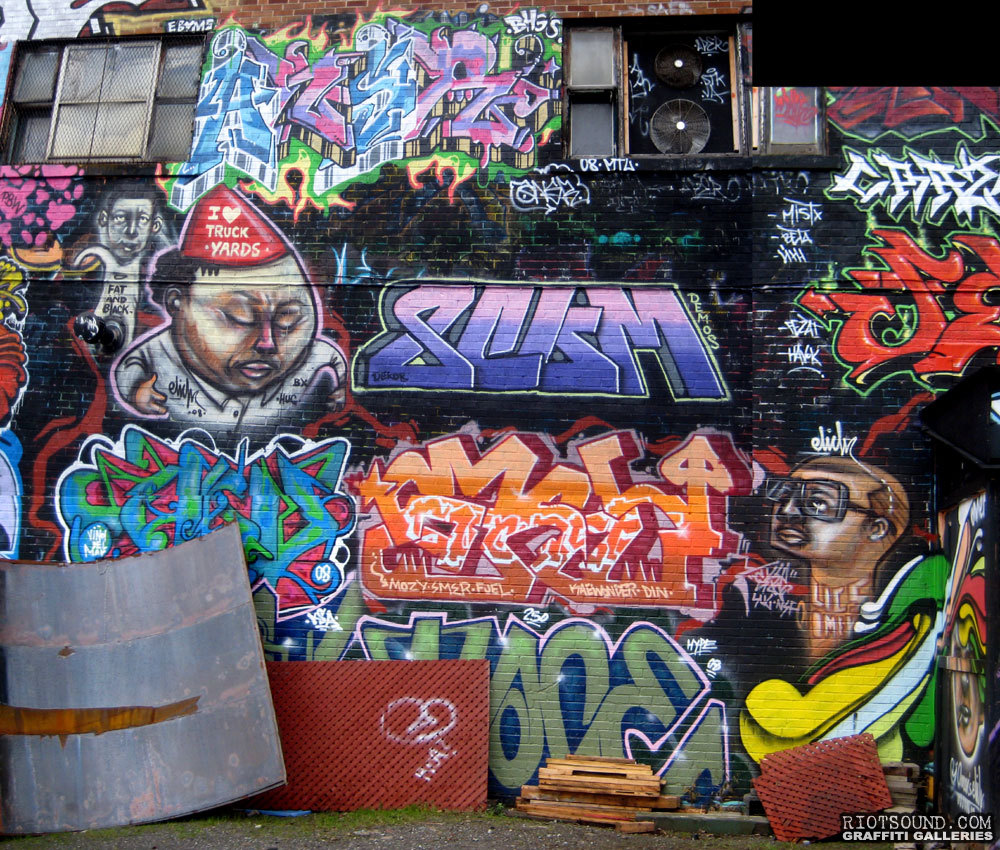 Graff Pieces In Montreal