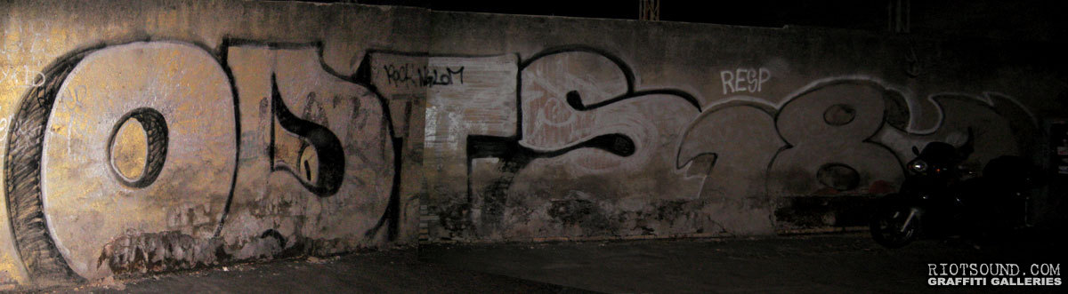 Graffiti At Night