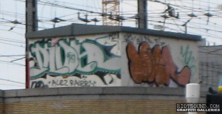 Graffiti By Rail Line