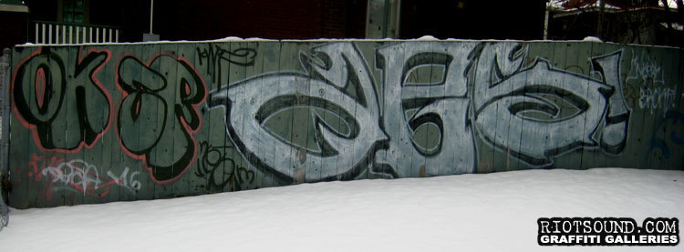 Graffiti In Community Park