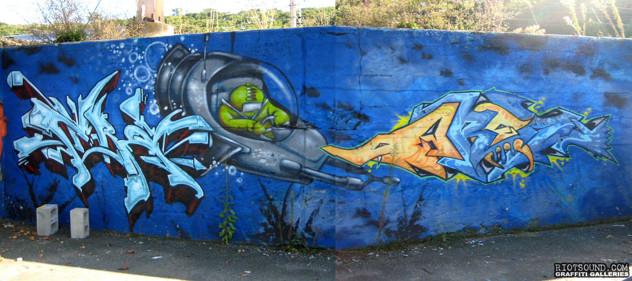 Graffiti Mural In Dover NJ