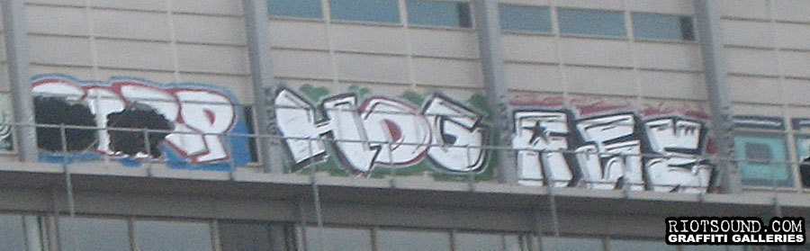 Graffiti On Balcony