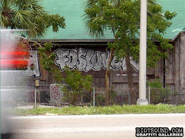 Graffiti On Building