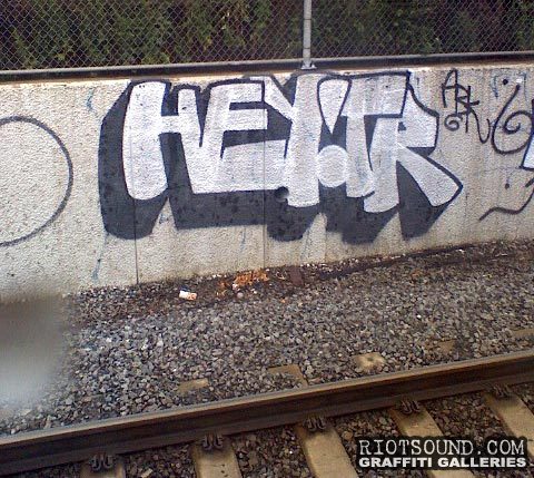 Graffiti On Long Island Rail Road