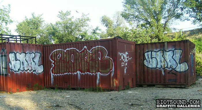 Graffiti On Steel
