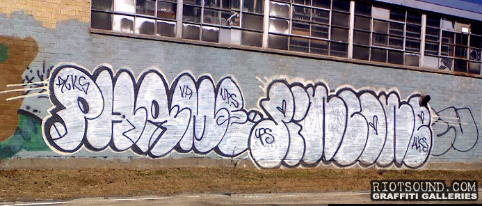 Graffiti On Warehouse