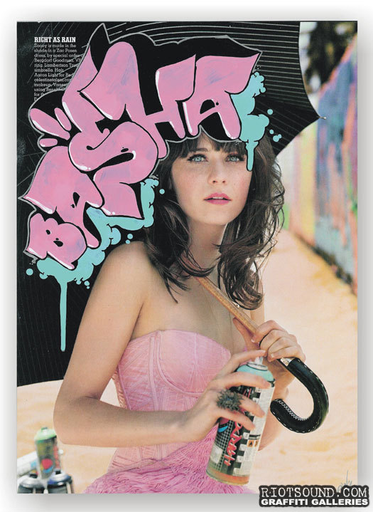 Graffiti magazine ad