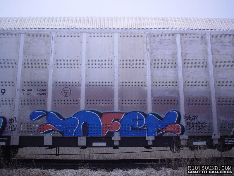 INFER Train Car Graff