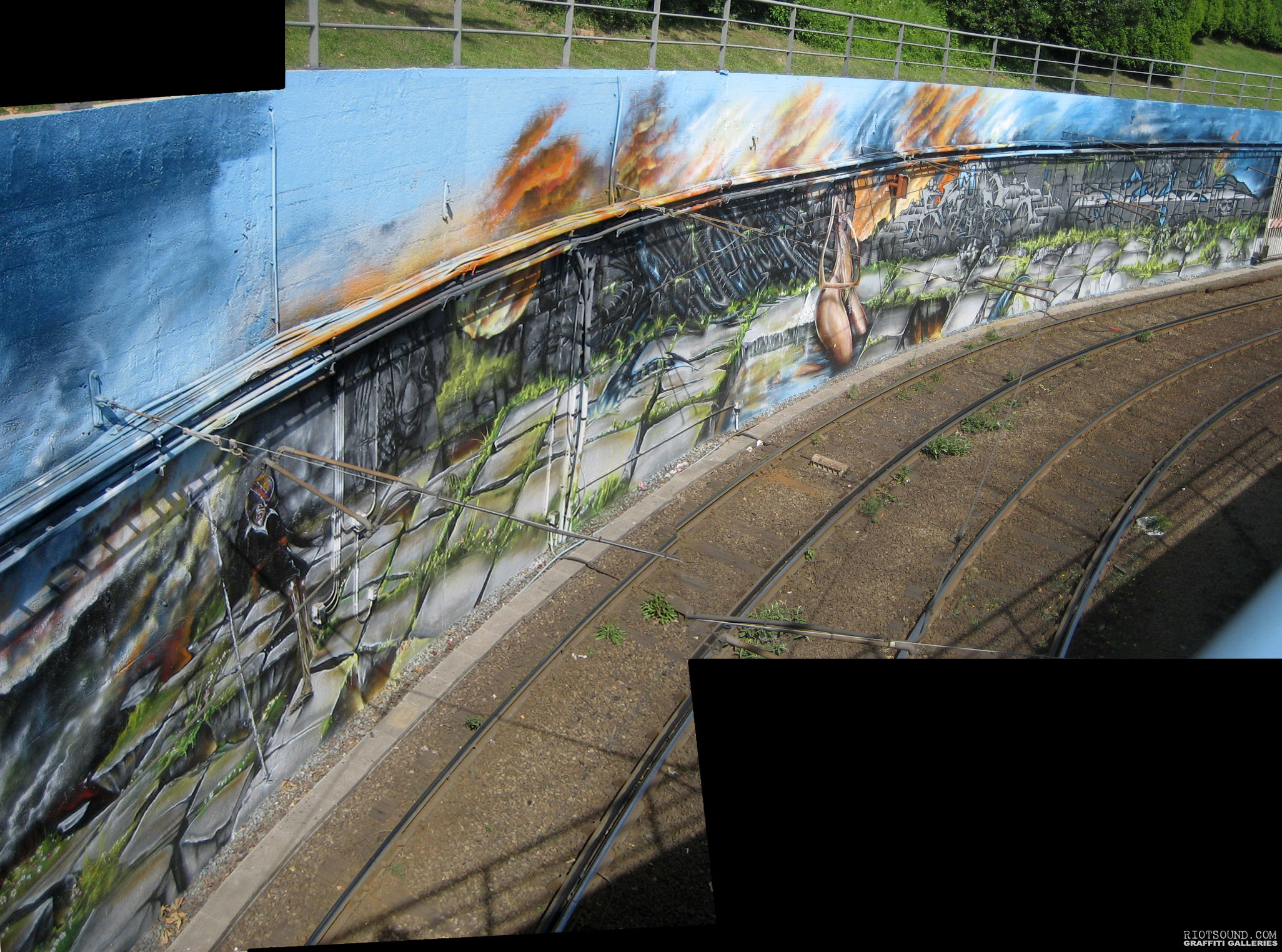 Mural By The Tracks