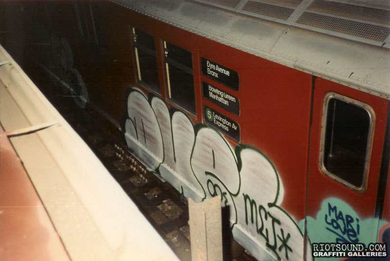 NYC Subway Graff Hit