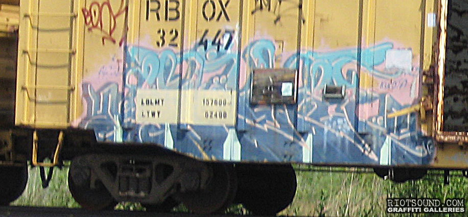 Railroad Car Graffiti