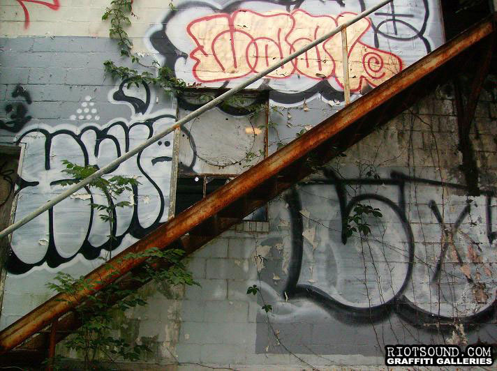 Staircase Graffiti