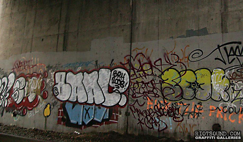 Train Tunnel Graffiti