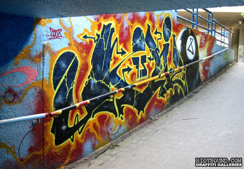 Tunnel Ramp Graffiti