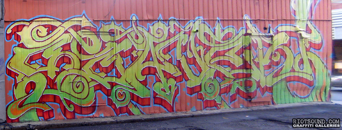 Wildstyle Graffiti Letters