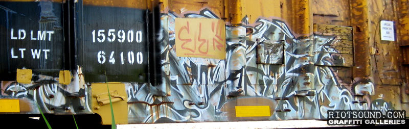 Wildstyle On Freight Car