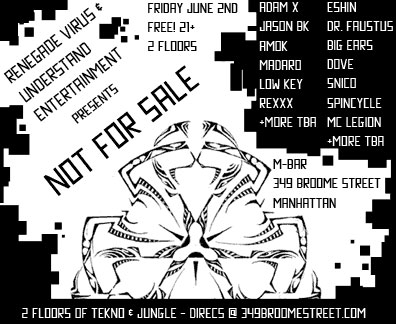 Not For Sale JUN2006